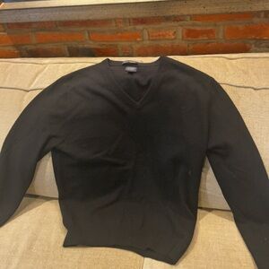 Jcrew Men’s Sweater, Italian, cashmere, size small, black